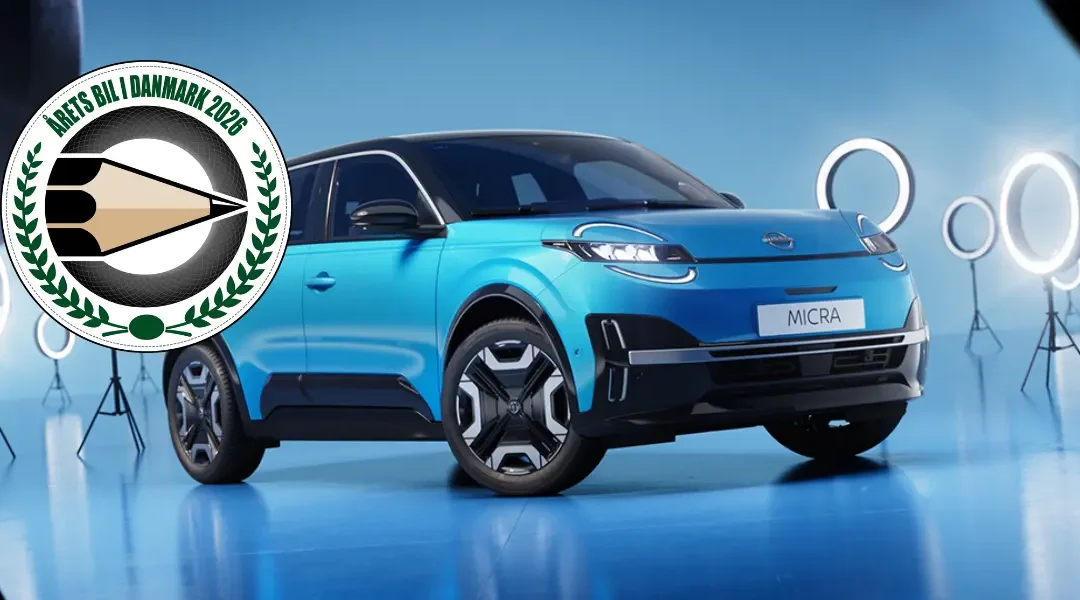 Nissan Micra er Årets Bil 2026 - Bannerbillede